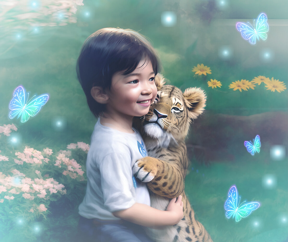 В некоторых тонких мирах души людей и животных могут даже встречаться