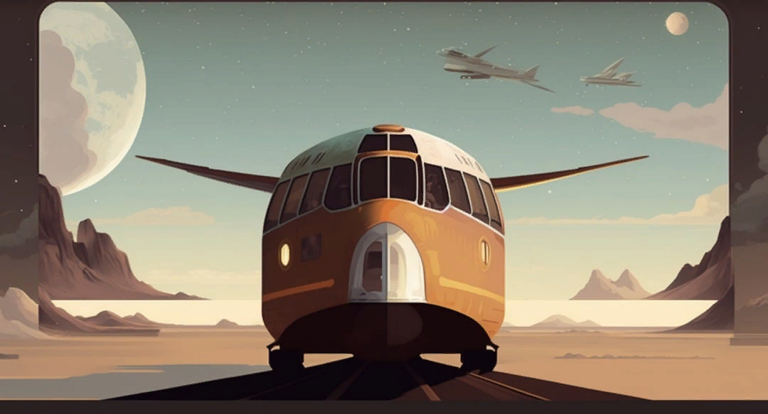 Представление Midjourney о самой себе