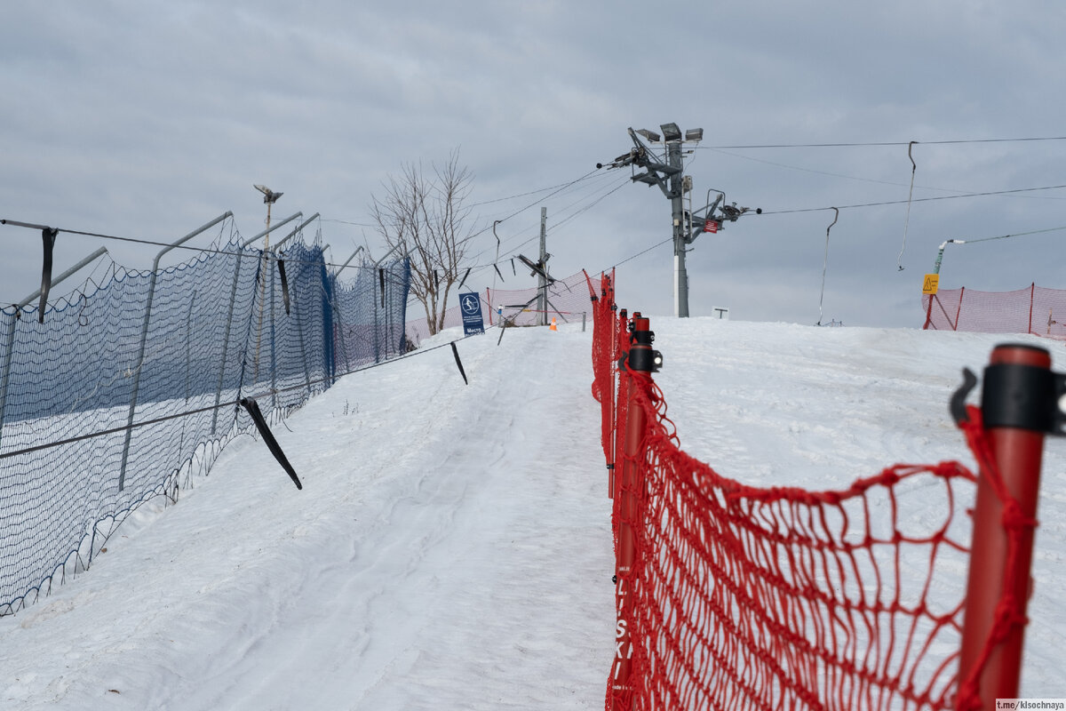 Горнолыжный склон Севастопольский проспект