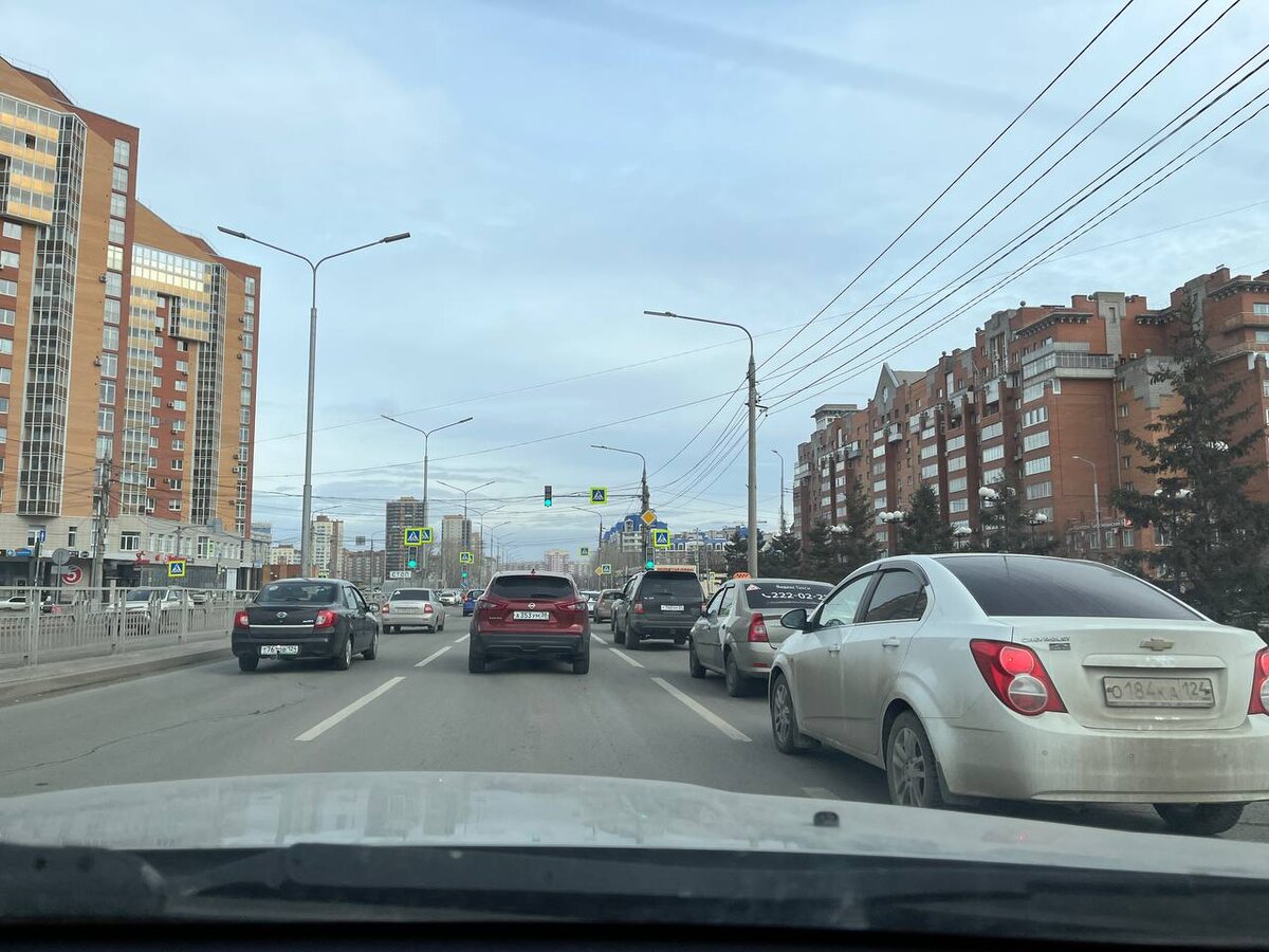 В Красноярске. ул. Молокова