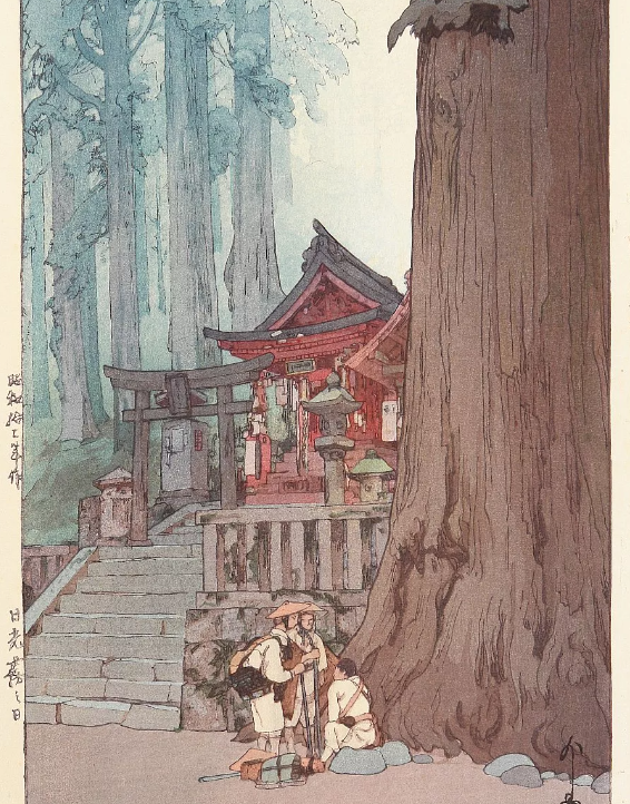 У храма в Киото