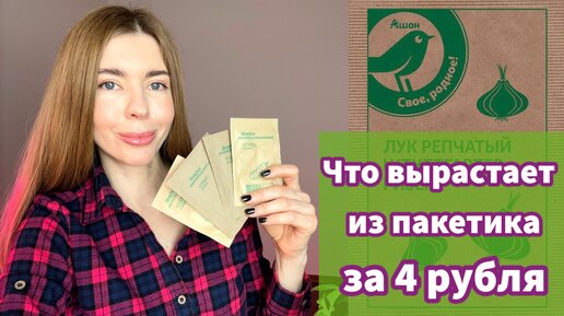 САМЫЕ ДЕШЕВЫЕ СЕМЕНА ИЗ АШАНА. Можно ли что-то вырастить из них ...