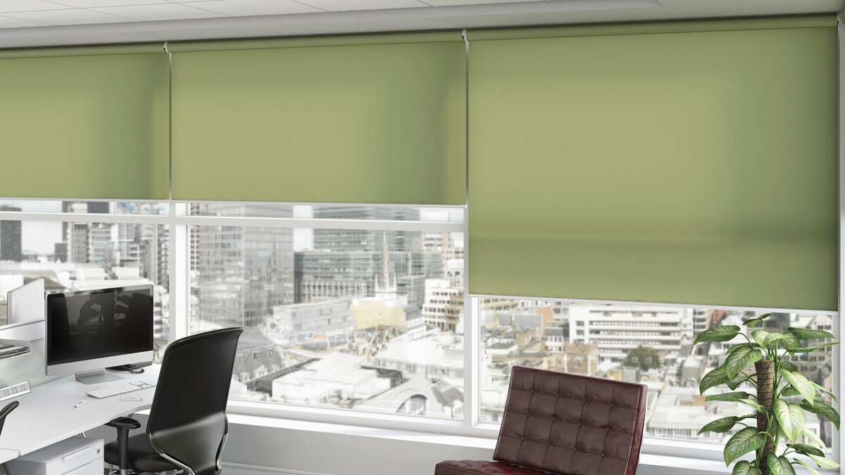 Шторы в офис - основные правила подбора