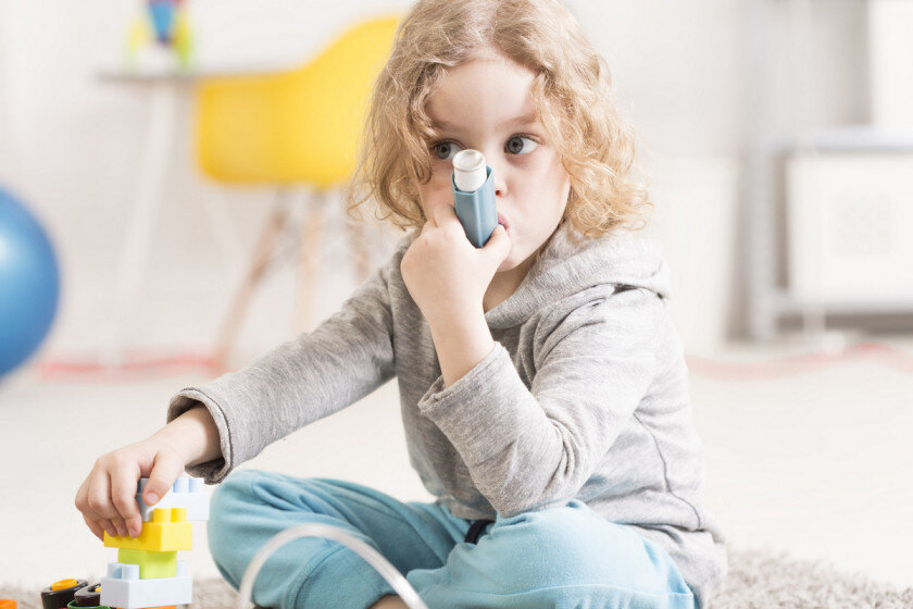 Приступ а может  раз в 10 лет, астмы у ребенка может случаться ежедневно.