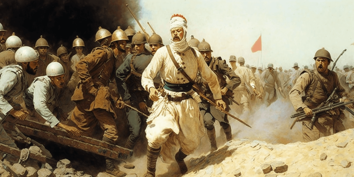  , Vasily Vereshchagin: A powerful war scene with soldiers amidst the chaos of battle