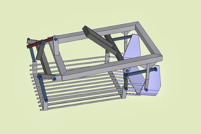 Картофелекопалка для мотоблока своими руками: чертежи, видео