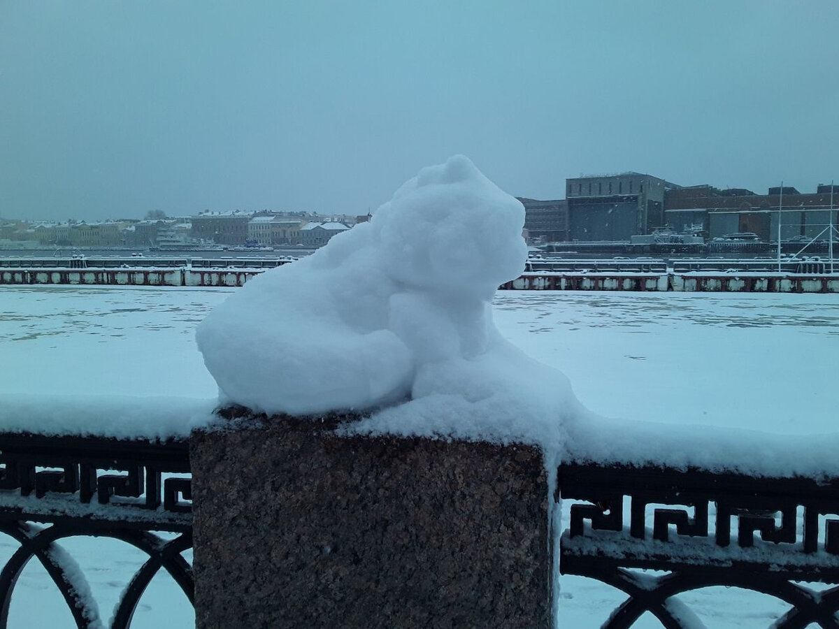 снегопад в санкт петербурге