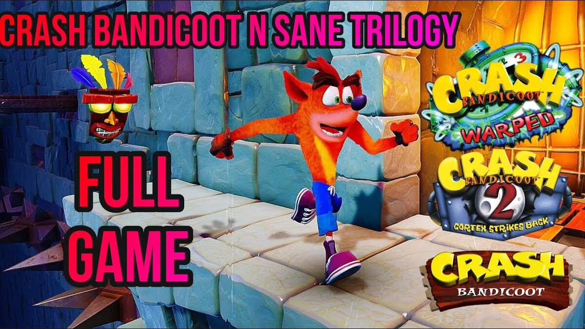 crash bandicoot n. sane trilogy full game