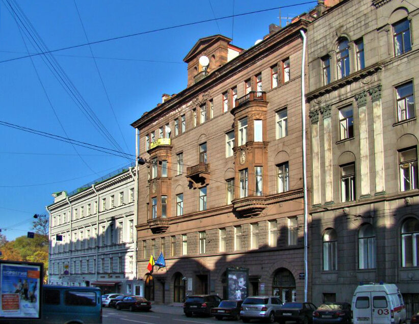 Ул. Гороховая, дом 4. Санкт-Петербург. 