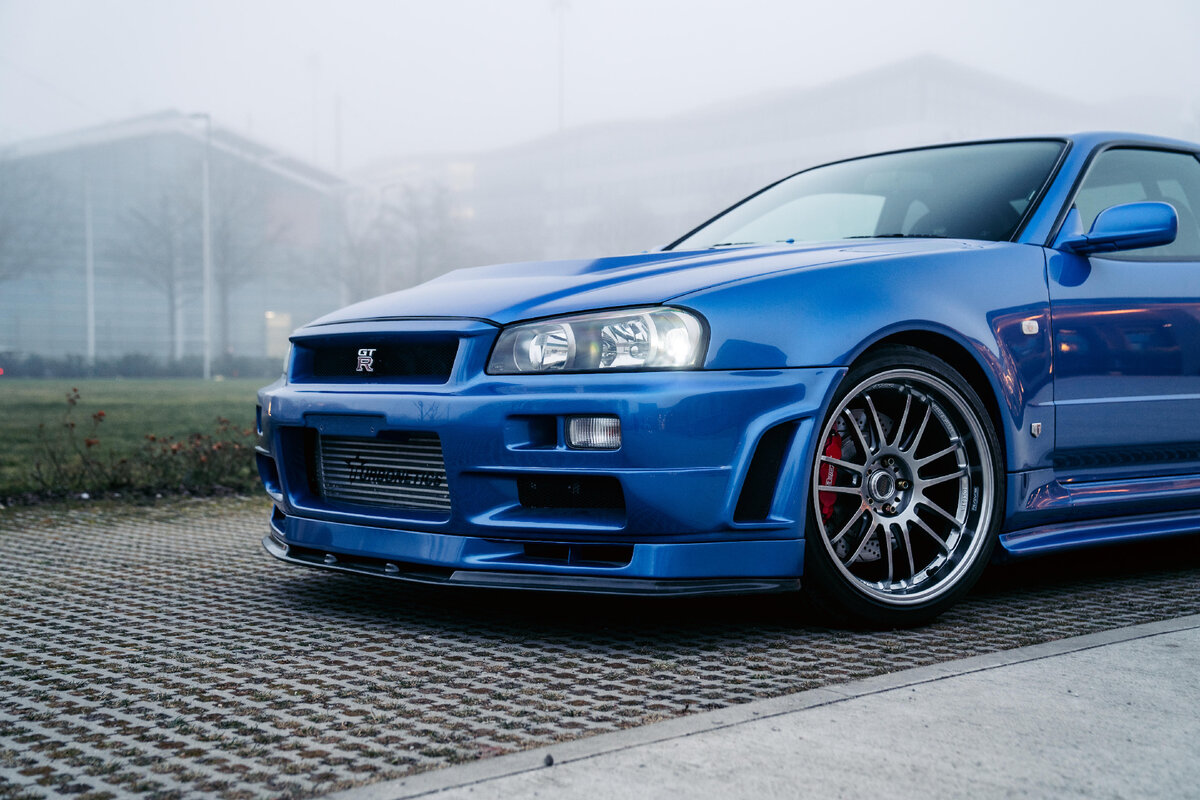 Nissan Skyline r33 Police