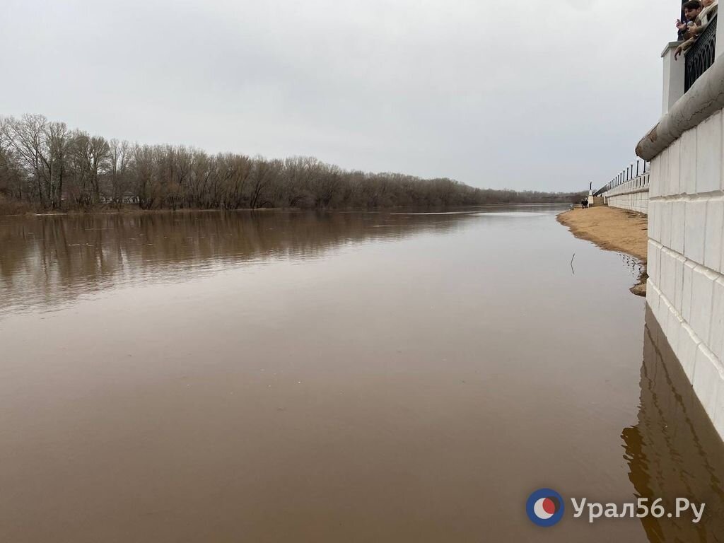 Уровень воды в урале 13 апреля