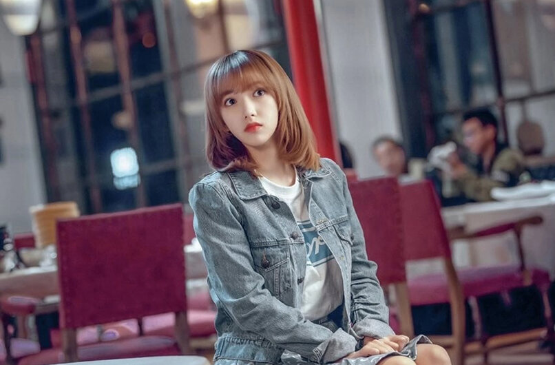 Стилл из дорамы "Влюбиться в твою улыбку" Тун Яо (актриса Чэн Сяо)