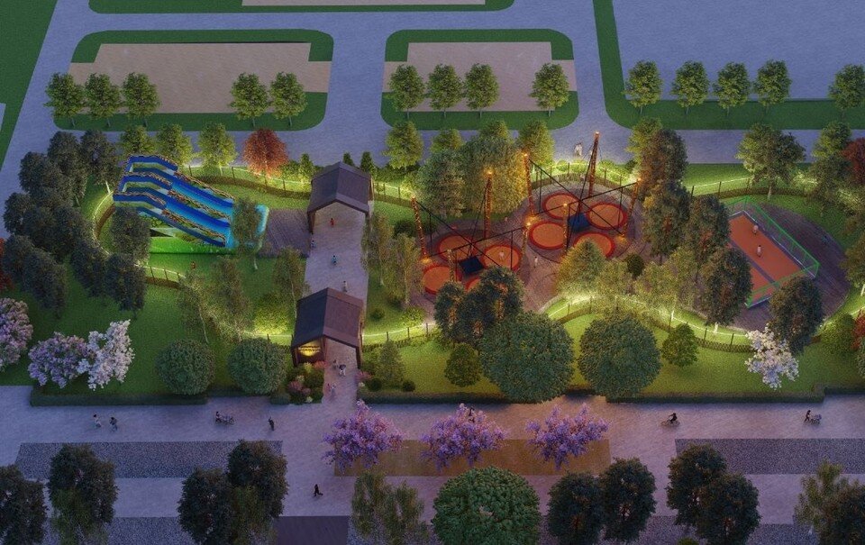     Макет предоставлен администрацией ЦПКиО