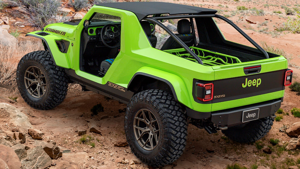 Фото: Jeep📷Jeep Scrambler 392 Concept