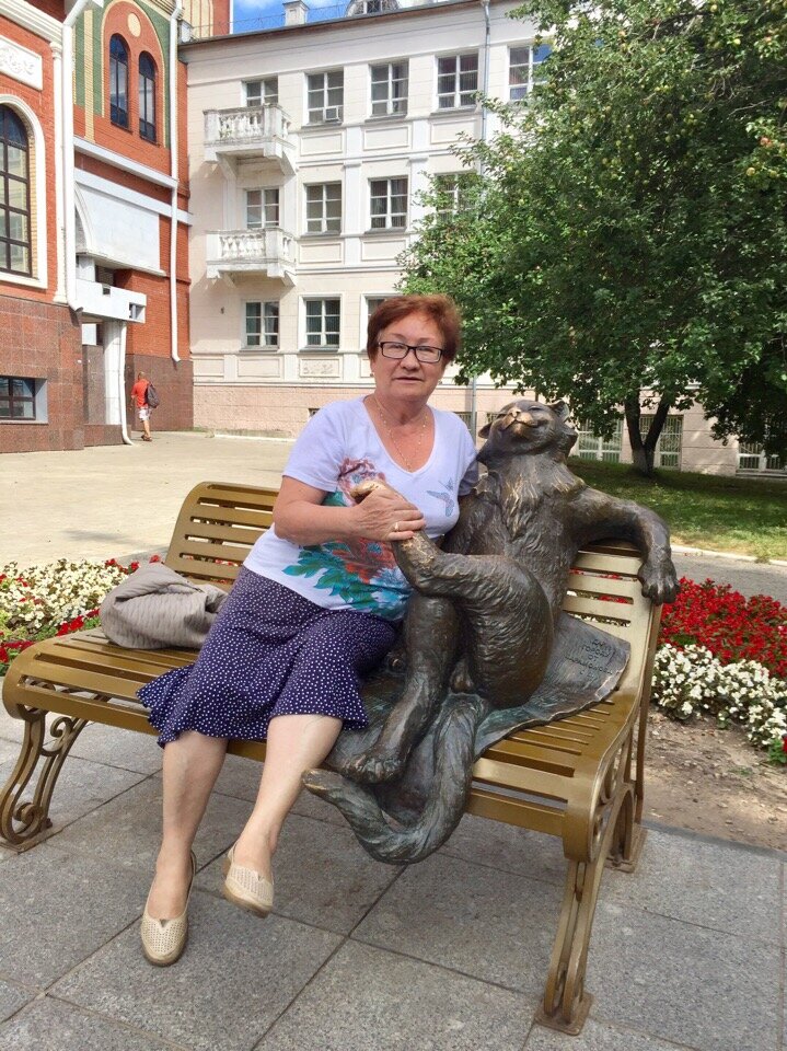 На экскурсии в Йошкар-Оле.