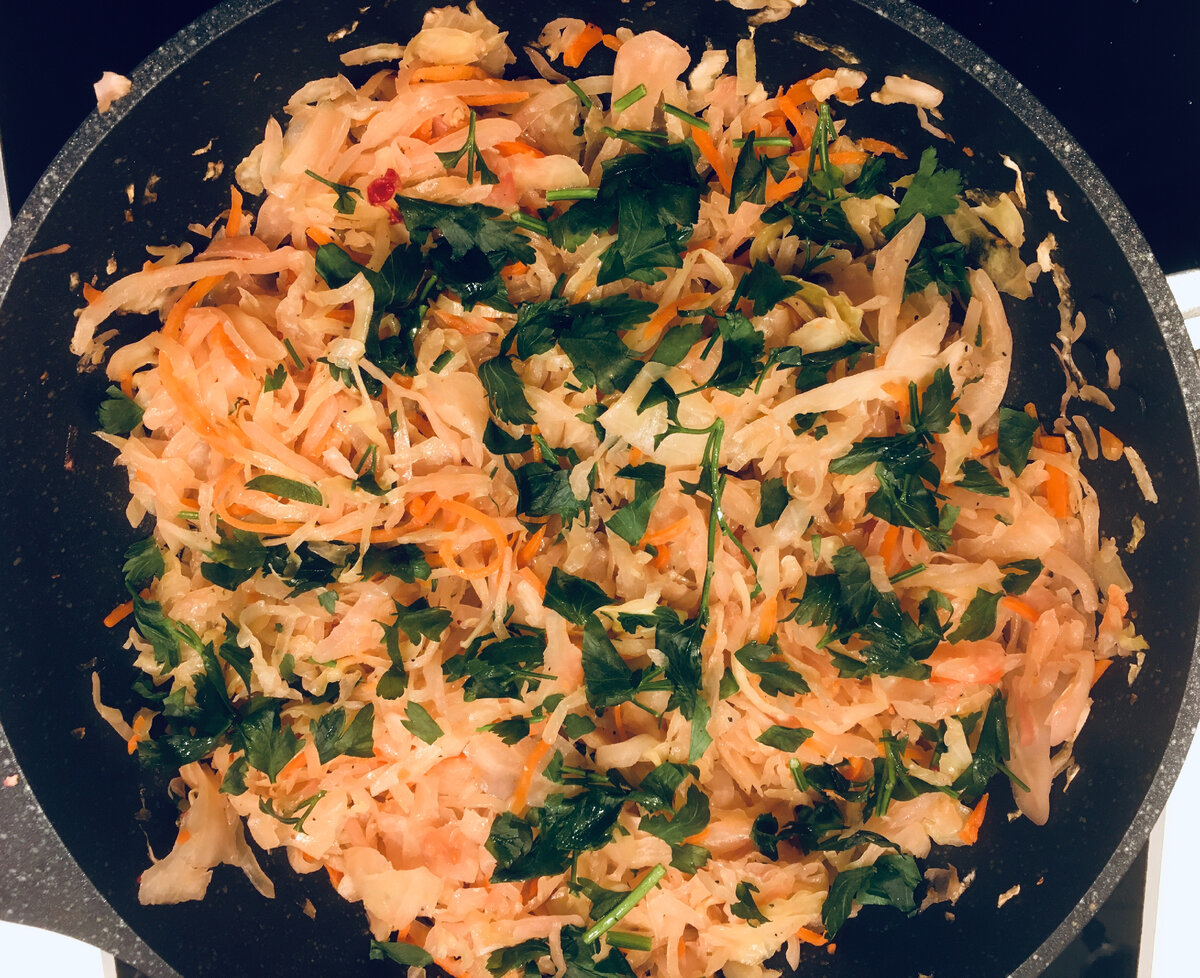 Самая вкусная жареная капуста