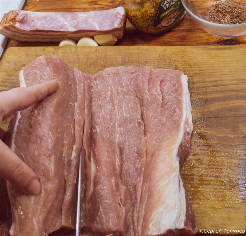 Пластаем мясо