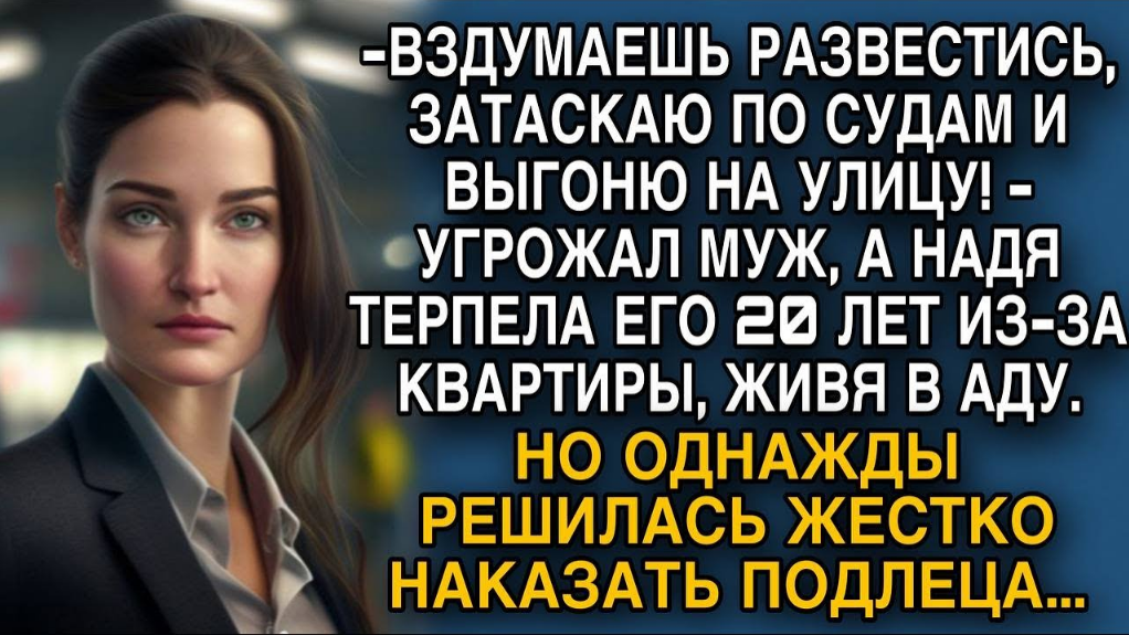 Год терпела мужа