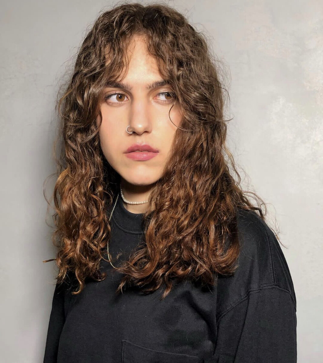 После завивки 