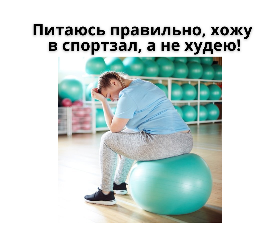 Занимаюсь спортом но не худею