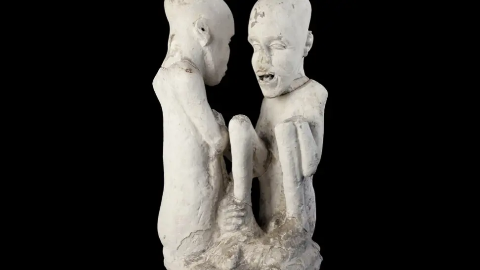 Жуткая древняя скульптура, до сих пор остается загадкой для всего научного мира. pinterest.com