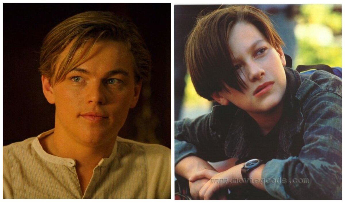 Ди Каприо и  Эдвард Ферлонг