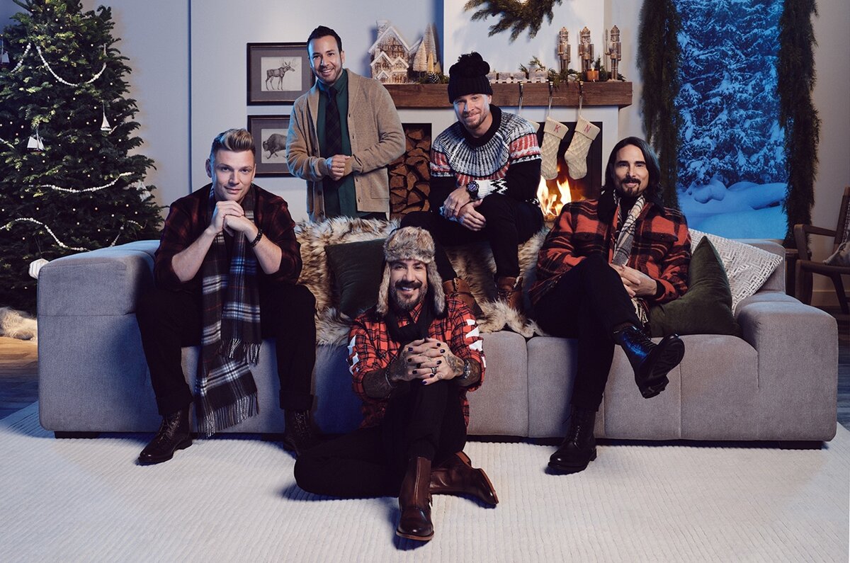 Backstreet Boys промо к альбому «A very Backstreet Christmas»