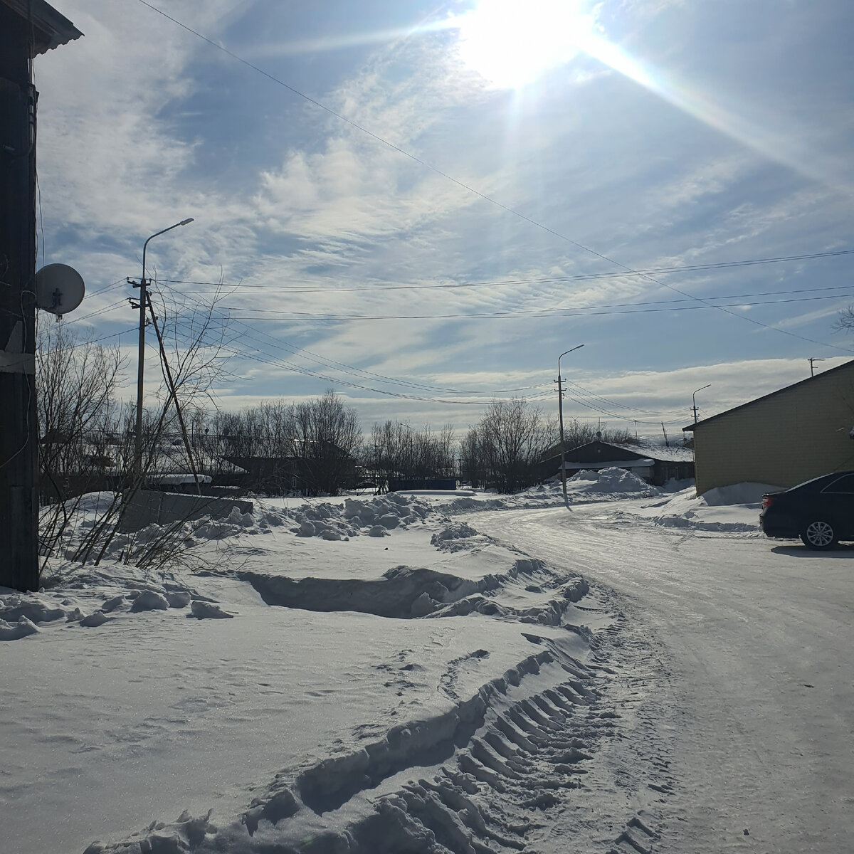 И красивое небо)