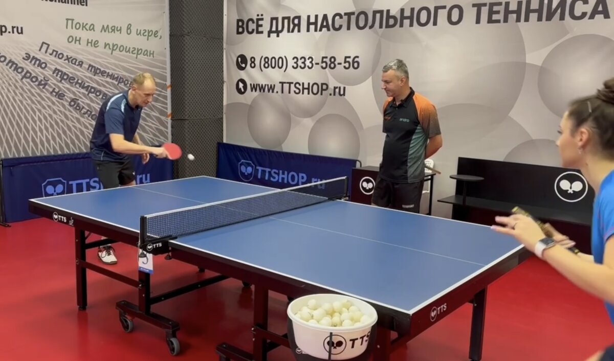 Олег Афиногенов настольный теннис. Клуб ТТСПОРТ.