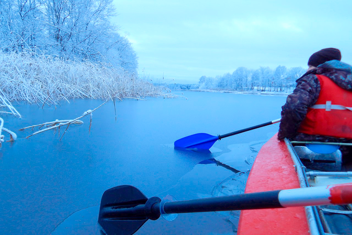 На байдарке Таймень 