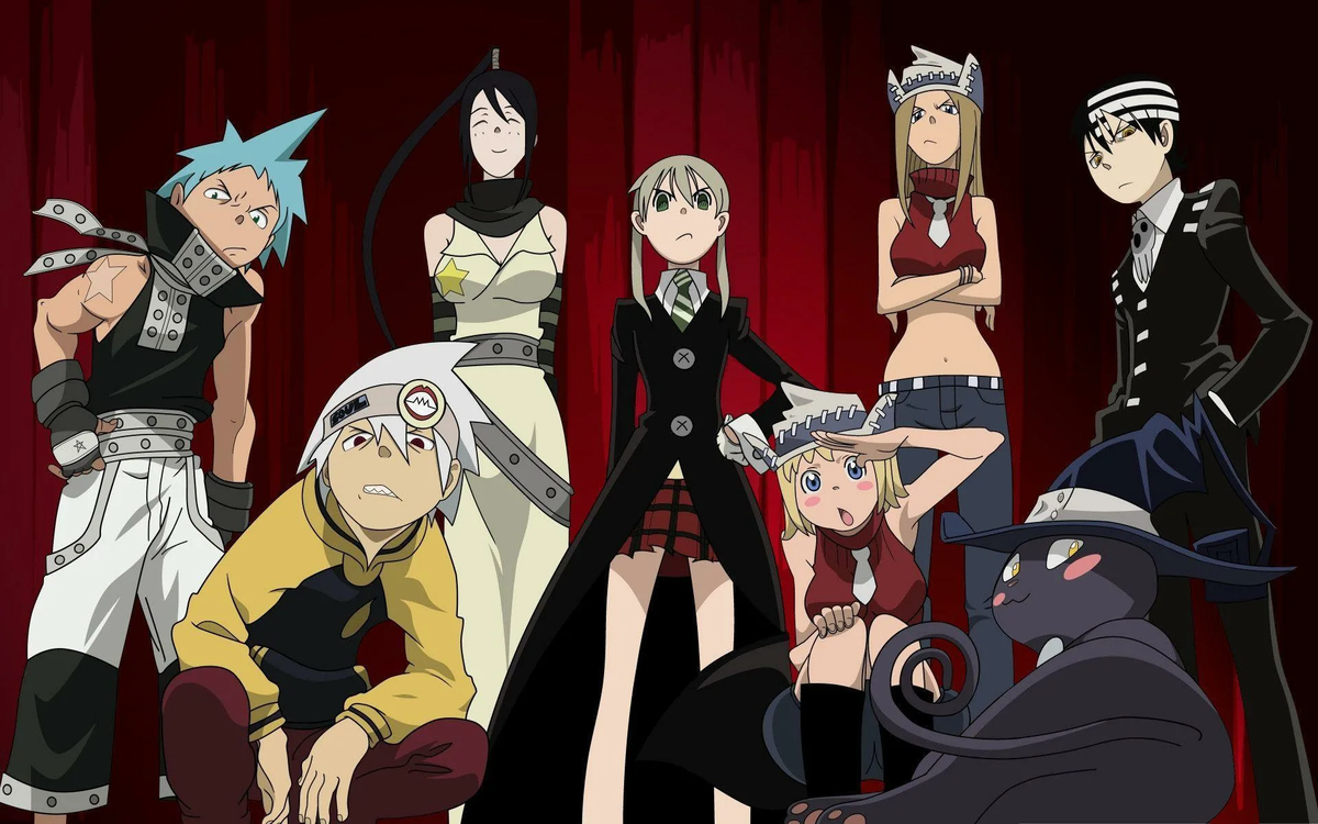 Основные персонажи аниме Soul Eater (2008)