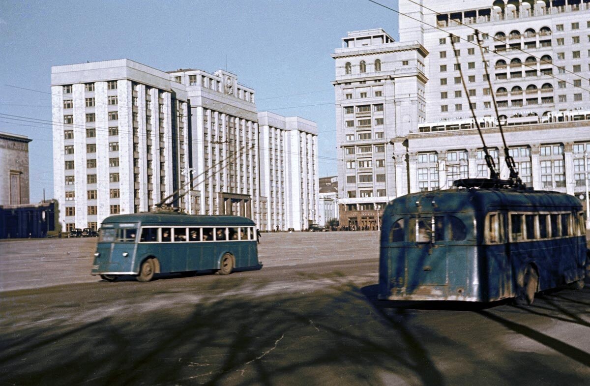 транспорт москвы старые