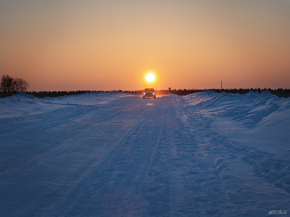 Дорога в Тельвиску