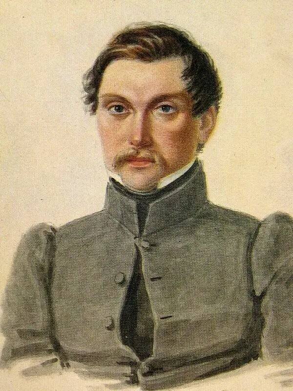 Фото из собрания музея декабристов. Иван Пущин в молодости.