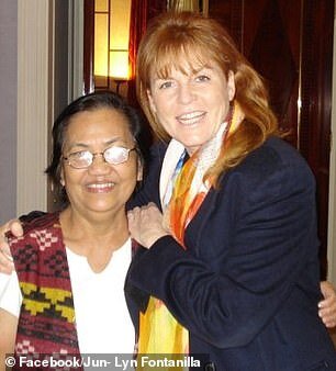 Фергюсон в нью-йоркском особняке Эпштейна