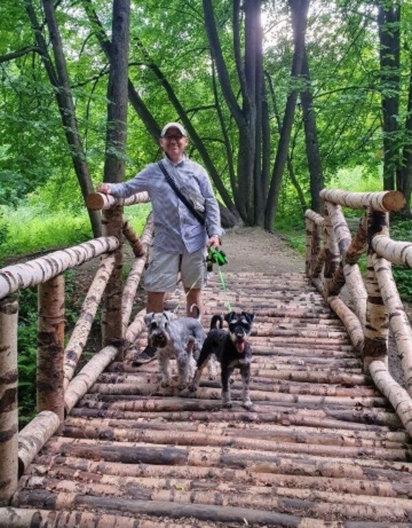 Роник в новой семье - процесс обживания идёт успешно