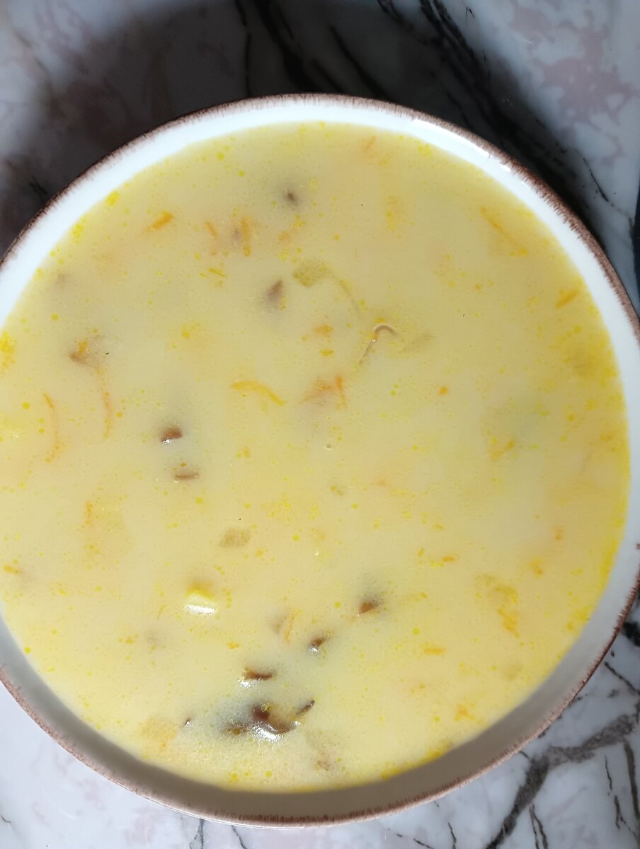 Суп грибной