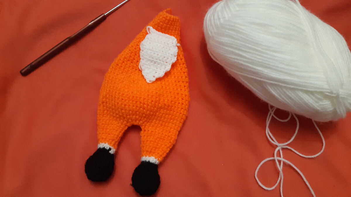 примеряем накладку на грудку