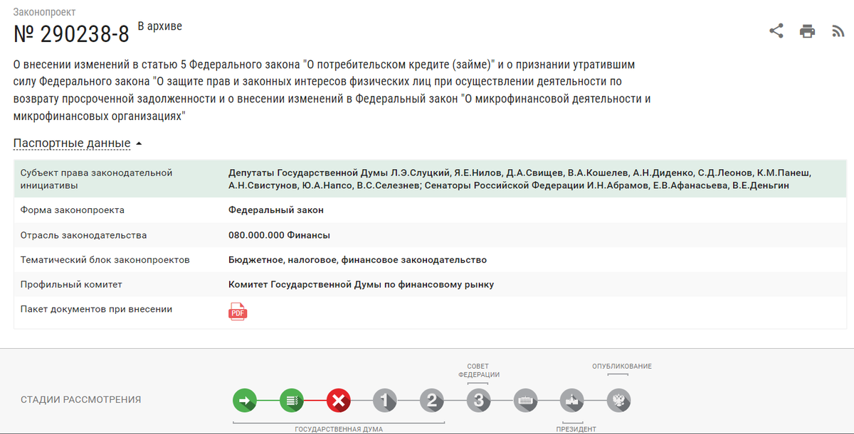Скриншот с официального сайта Государственной Думы 