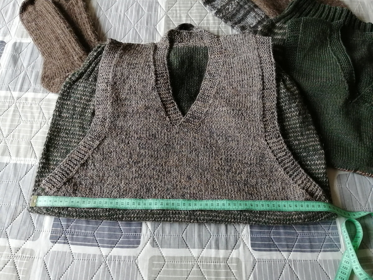 Уточняю размер жилета...