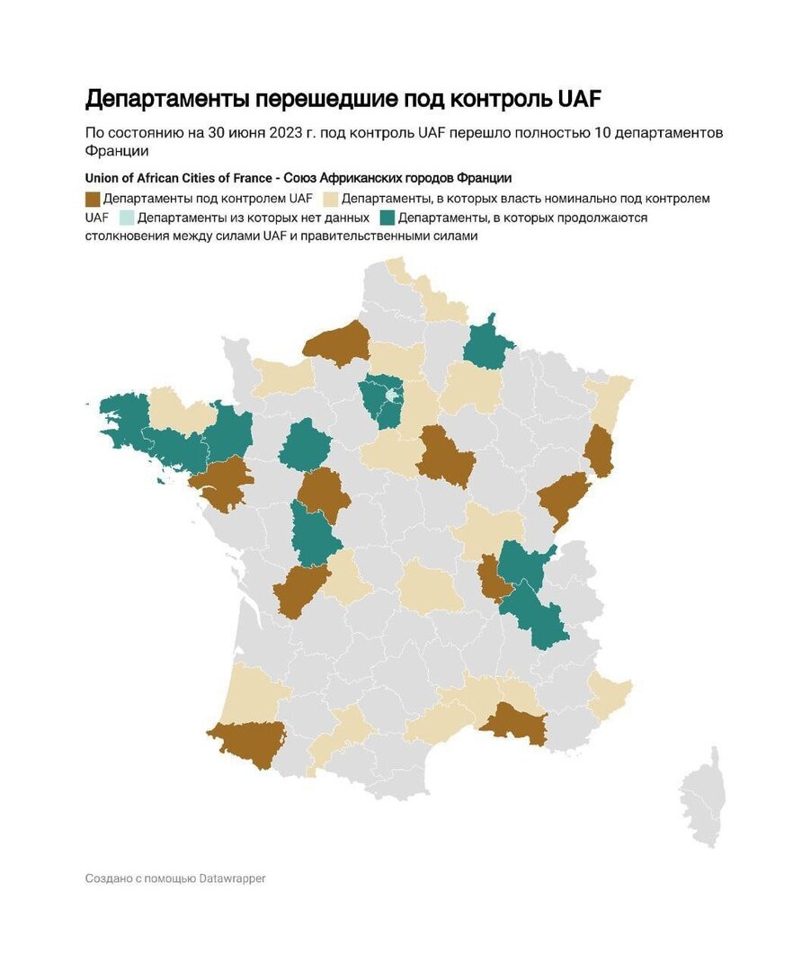 Карта где идут бои