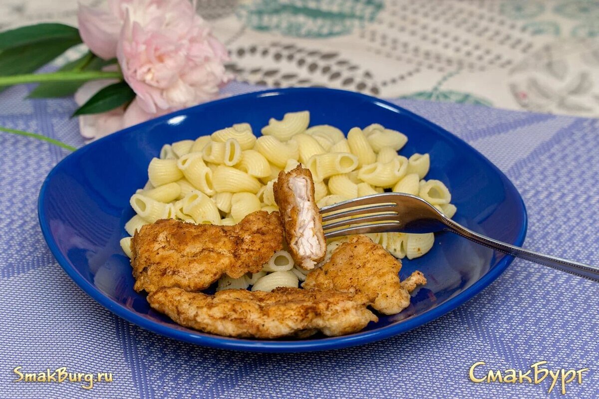 Домашние наггетсы из индейки во всей красе - сочные, аппетитные и очень вкусные!