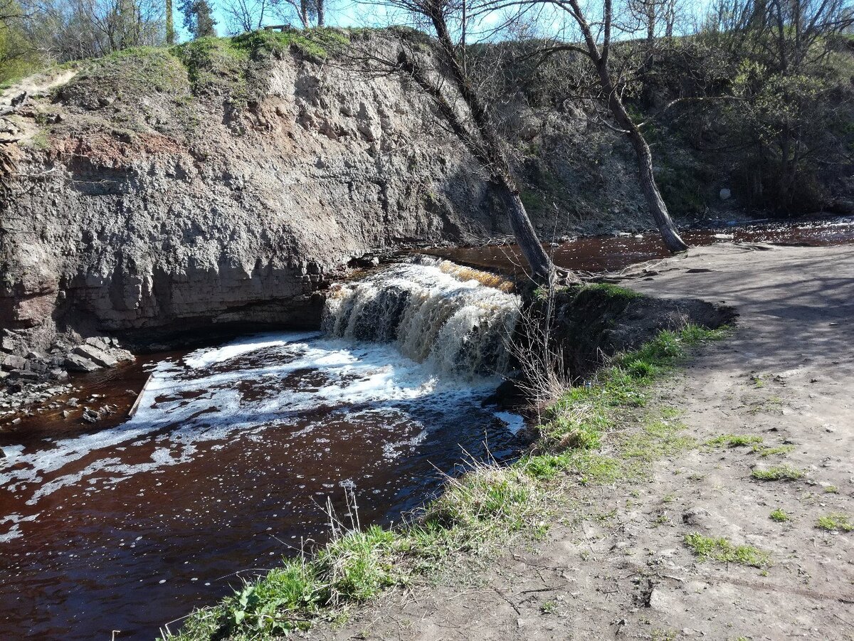 Водопад на Саблинке 2018 год