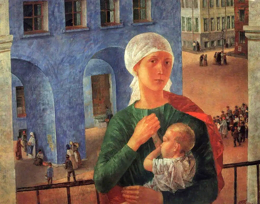 1918 год в Петрограде (Петроградская мадонна)