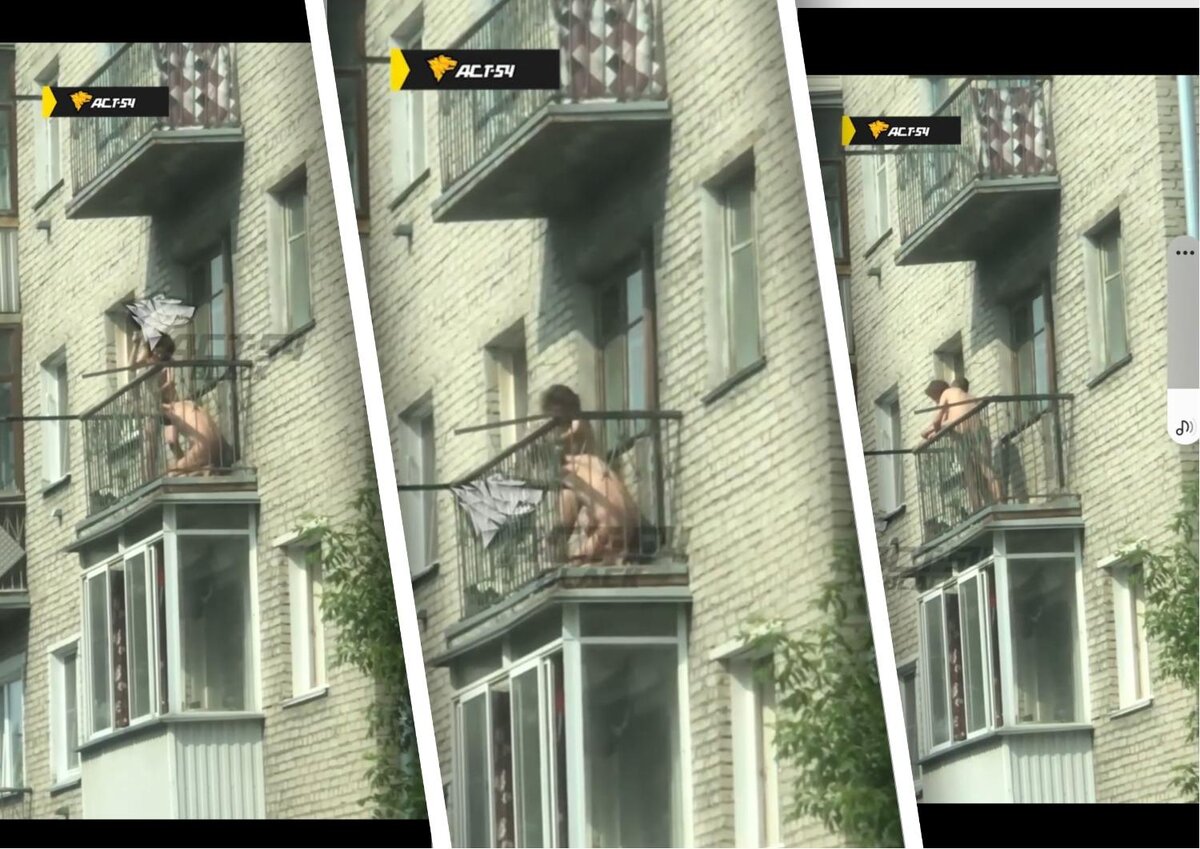 В Новосибирске голая женщина избила мужчину сковородкой на балконе | СИБ.ФМ  | Дзен