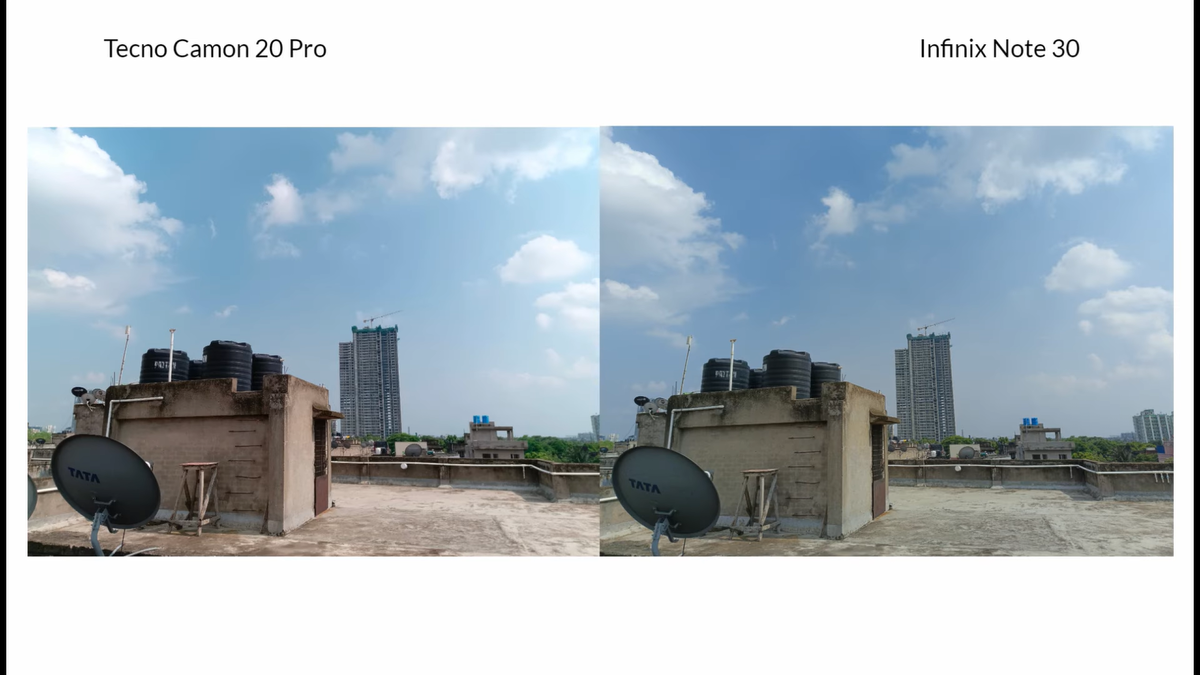Infinix note 30 camera
