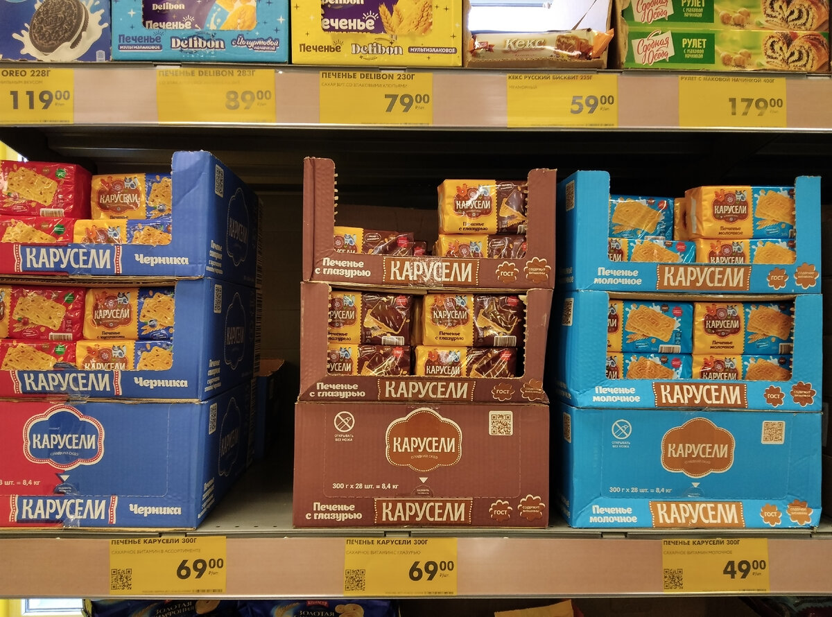 Фото автора. Печенье из Чижика "Карусели"