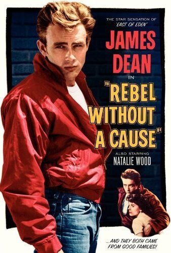 Постер к фильму “Бунтарь без причины” (1955, Rebel Without A Cause)