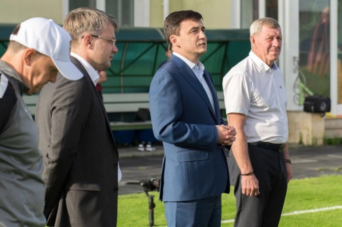    Замгубернатора побывал на тренировке тульского «Арсенала»