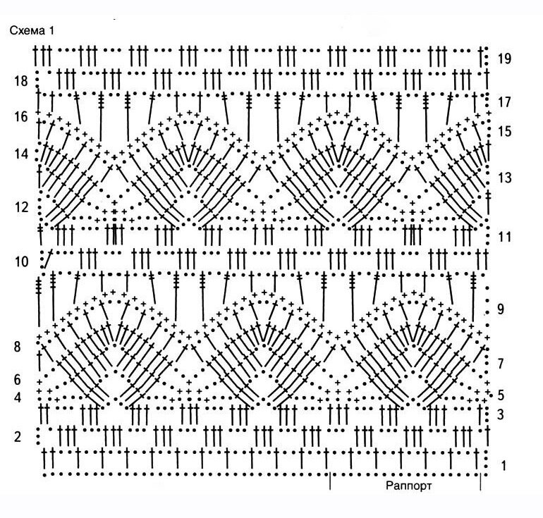 Крючкомания вязание со схемами